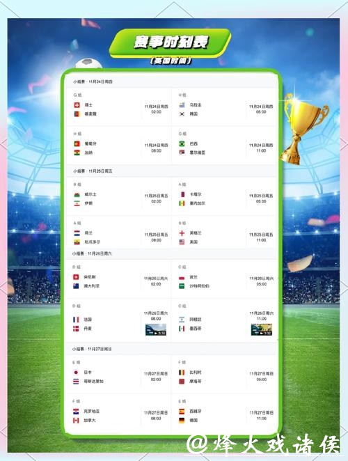 2023世界杯赛事直播入口地址汇总